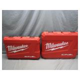 Pair of Empty Milwaukee Tool Cases