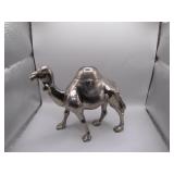 Metal Camel Bank With Hinged Lid