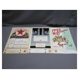 Texaco Calendar Prints from 1992-1995