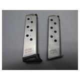 Two Walther 9mm Kurz Magazines