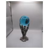 Dragon Claw Figurine With Blue Glass Sphere