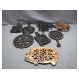Cast Iron and Metal Trivets