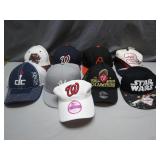 9 Team and Themed Baseball Caps