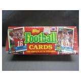 1990 Topps Football Cards Sealed Box