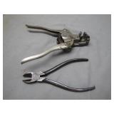 Two Hand Tools: Pliers and Tool Crimper