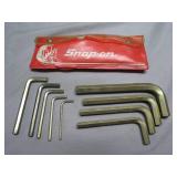 Snap-on Hex Key Set with Original Pouch