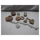 Vintage Padlocks and Keys