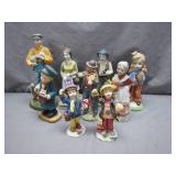 Porcelain Figurines With Farm-Life Themes