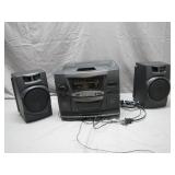 Technics 3-Disc Stereo System with Speakers