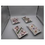 4 Small Card Themed Dishes