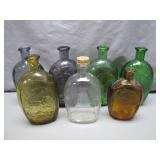 7 Colorful Glass Bottles