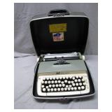 Smith-Corona Typewriter in Carrying Case