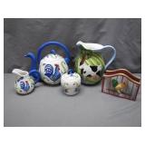 Farmhouse-Themed Ceramic Kitchen Collection