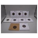 Indian Head Pennies, 1881-1889