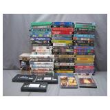 Massive Collection of VHS Tapes With Nostalgic...