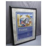 Framed Picasso Collection Poster