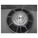 Classic Car Hubcap With Chrome Finish