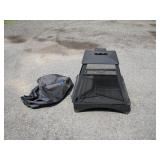 24-Inch Steel Square Fire Pit with Cover
