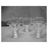 5 Glass Creamer Pitchers