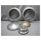 Vintage American Motors Hubcap Pieces