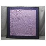 Beautifully Framed Quilt: 36 inï¿½ Masterpiece