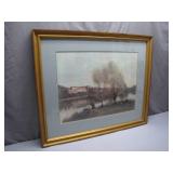 Framed Reproduction of Ville D'Avray