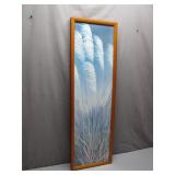 Framed Pampas Grass Artwork Print