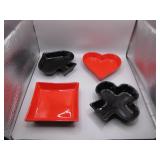 Card Suits Symbol Trinket Dishes