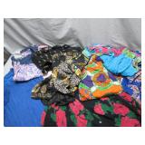 Colorful Assortment of Fabric Clothing Pieces