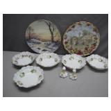 Decorative Plates and Figurines