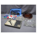 Eclectic Collection of Smoking and Gaming Items