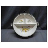 Charming Vintage Baby Food Warming Dish