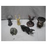 Animal Figurines and Busts