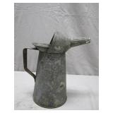 Early 20th-Century Tin Oil Can