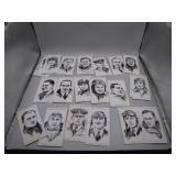 1935 Set of 25 Cigarette Cards Featuring Aviators