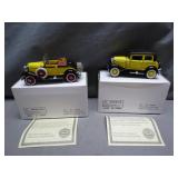 Arko Products 1930s Model Car Replicas
