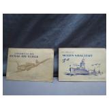 1938-1939 RAF and Naval Cigarette Card Albums