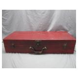 Vintage Wood Case With Metal Hardware