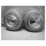 Mercury Hubcaps, Circa Mid-20th Century