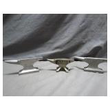 3 Miniature Metal Anvils