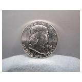 1962-D Franklin Silver Half Dollar