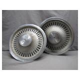 3 Vintage Oldsmobile Cutlass Hubcaps