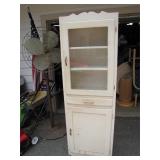 Wooden Cabinet With Glass Door