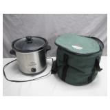 Rival Crock-Pot Slow Cooker with Travel Case