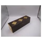 Nice Set of Woden Dice in Wooden Case