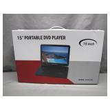 15-Inch Portable DVD Player in Box