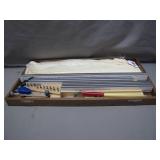 Vintage Letterpress Marking Kit in Wood Case