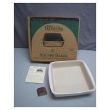 Pampered Chef Square Baker with Box