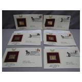 Animal Rescue Gold Stamp Covers Set