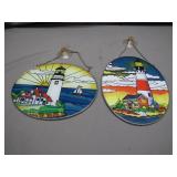 Lighthouse-Themed Sun Catchers